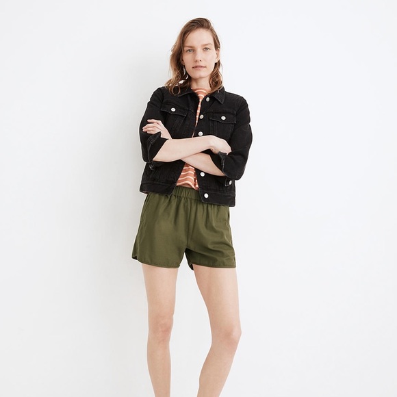 Madewell Pull-On Shorts in Desert Olive🌵 - Picture 1 of 7